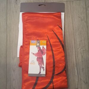 Halloween Adult red devil wings